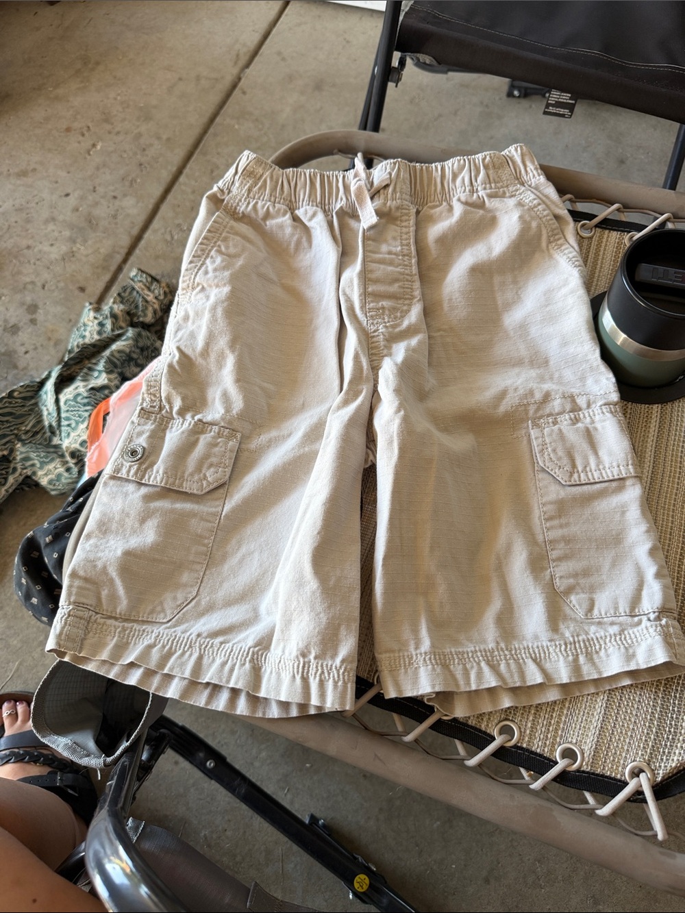 Sonoma Men's Cargo Shorts in Light Tan
